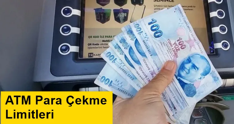 ATM Para Çekme Limiti 2025 (Tüm Bankalar)
